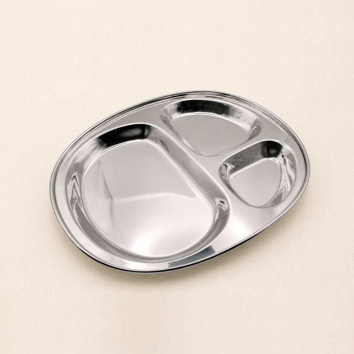 Nunch plate in Luna finish (plain steel)
